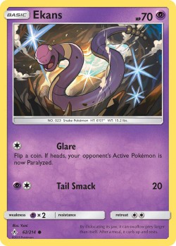Carte Pokémon: Ekans