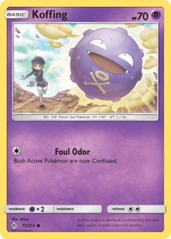Carte Pokémon: Koffing