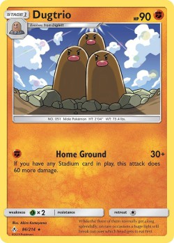 Carte Pokémon: Dugtrio