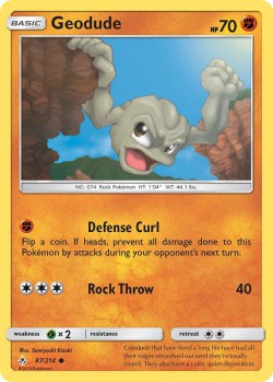 Carte Pokémon: Geodude