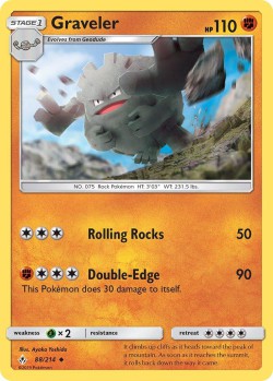 Carte Pokémon: Graveler