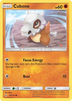 Carte Pokémon: Cubone