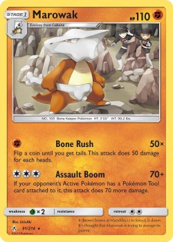 Carte Pokémon: Marowak