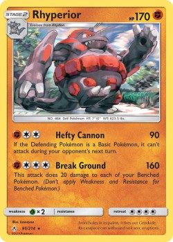 Carte Pokémon: Rhyperior