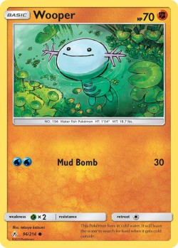 Carte Pokémon: Wooper