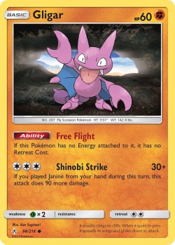 Carte Pokémon: Gligar