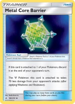 Carte Pokémon: Barrière de Métal Renforcé