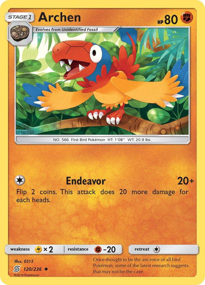 Carte Pokémon: Archen [Arkéapti]