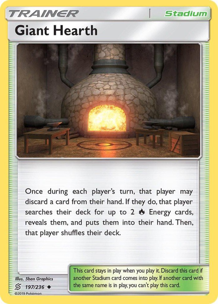 Carte Pokémon: Giant Hearth [Âtre Géant]