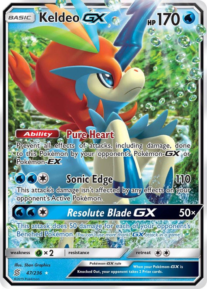 Carte Pokémon: Keldeo GX [Keldeo GX]