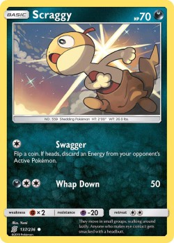 Carte Pokémon: Scraggy