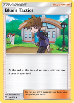Carte Pokémon: Blue's Strategy