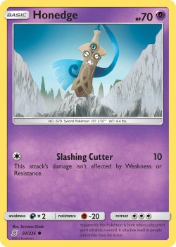 Carte Pokémon: Honedge