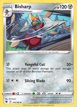 Carte Pokémon: Bisharp
