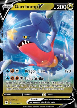Carte Pokémon: Garchomp V
