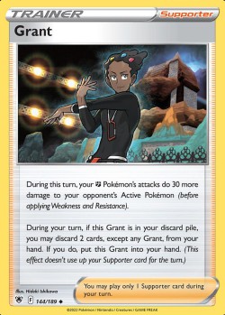 Carte Pokémon: Grant