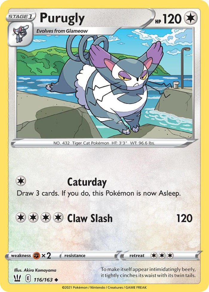 Carte Pokémon: Purugly [Chaffreux]