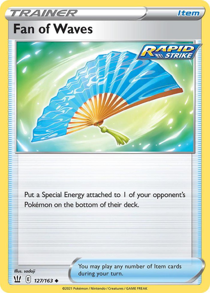 Carte Pokémon: Fan of Waves [Éventail Houleux]