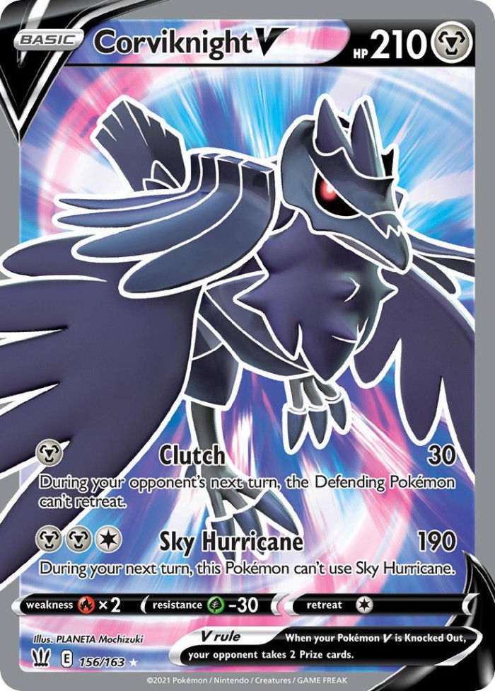 Carte Pokémon: Corviknight V [Corvaillus V]