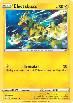 Carte Pokémon: Electabuzz