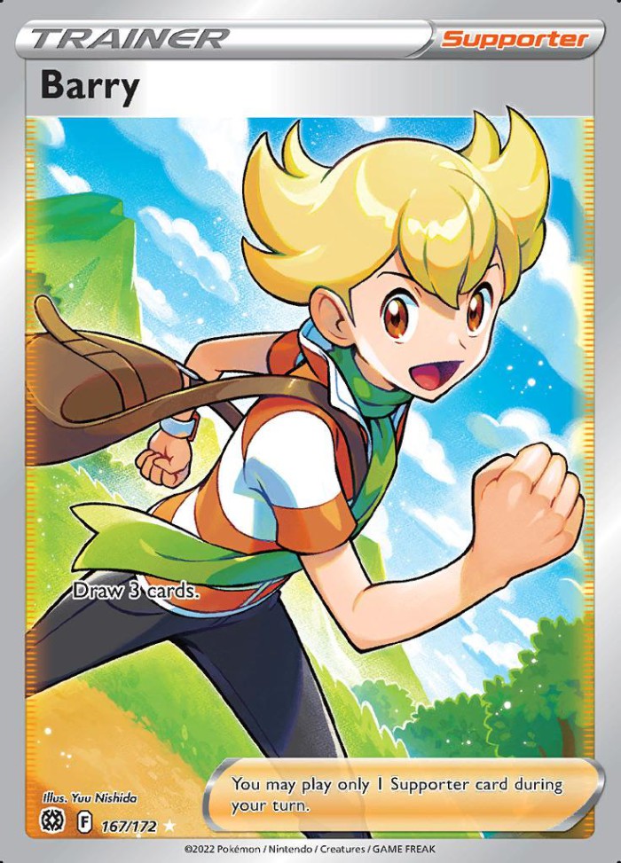 Carte Pokémon: Barry [René]