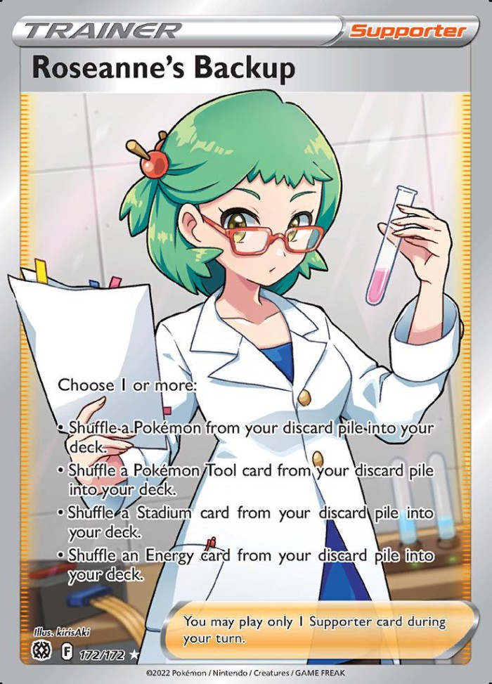 Carte Pokémon: Roseanne's Backup [Sauvegarde de Rose]