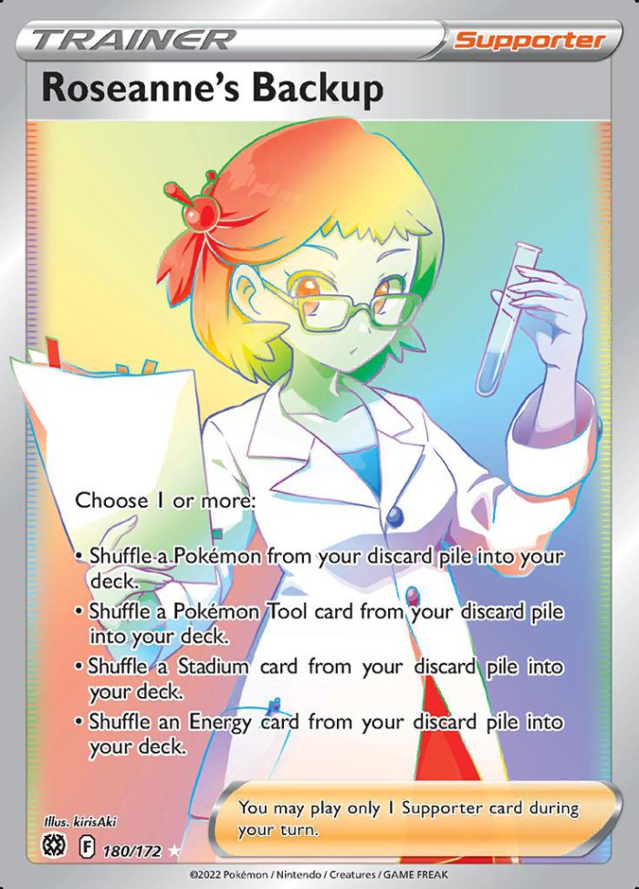 Carte Pokémon: Roseanne's Backup [Sauvegarde de Rose]