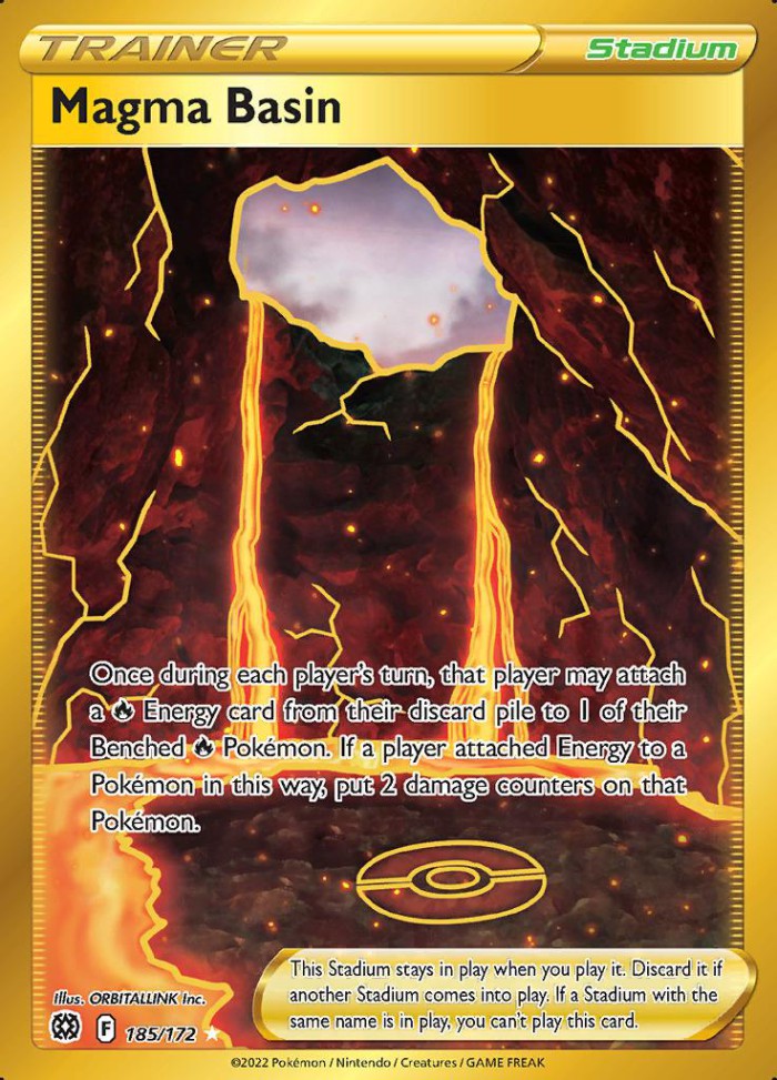 Carte Pokémon: Magma Basin [Bassin de Magma]