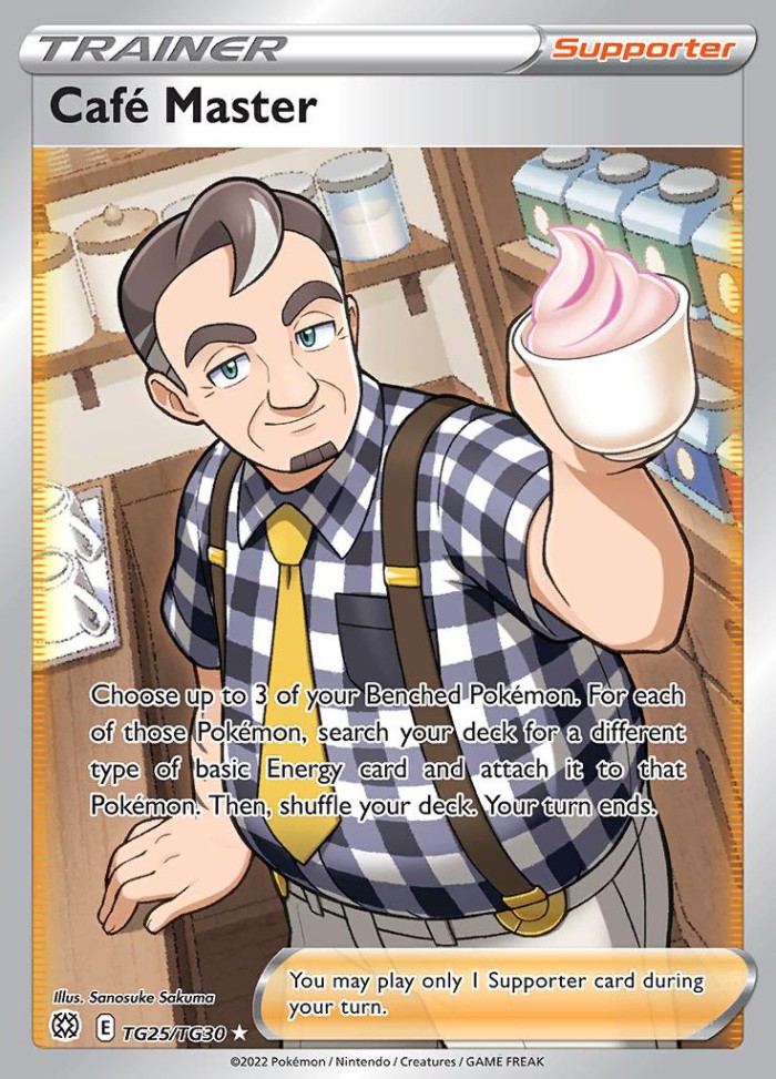 Carte Pokémon: Café Master [Barista]