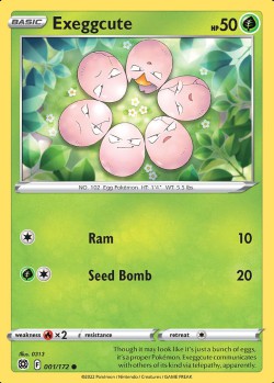 Carte Pokémon: Exeggcute