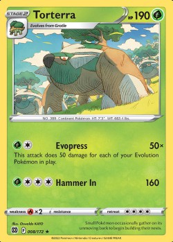 Carte Pokémon: Torterra