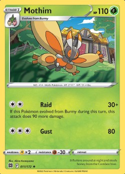 Carte Pokémon: Mothim