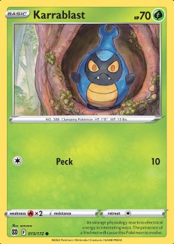 Carte Pokémon: Karrablast