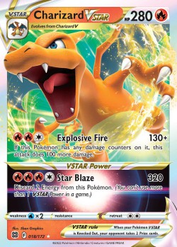 Carte Pokémon: Charizard VSTAR