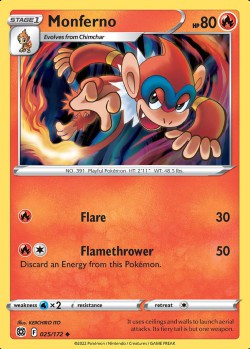 Carte Pokémon: Monferno