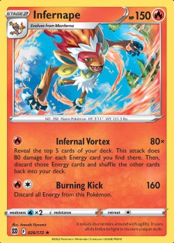 Carte Pokémon: Infernape