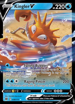 Carte Pokémon: Kingler V