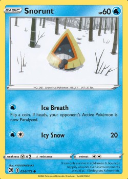 Carte Pokémon: Snorunt