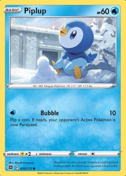 Carte Pokémon: Piplup