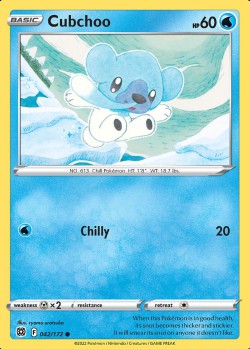 Carte Pokémon: Cubchoo