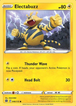 Carte Pokémon: Electabuzz