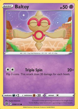 Carte Pokémon: Baltoy