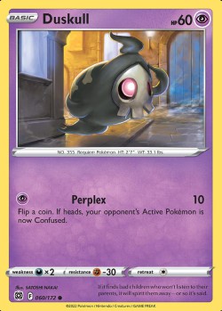 Carte Pokémon: Duskull