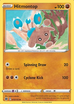 Carte Pokémon: Hitmontop