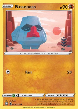 Carte Pokémon: Nosepass