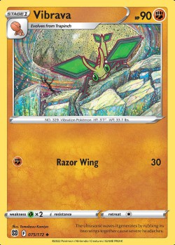 Carte Pokémon: Vibrava