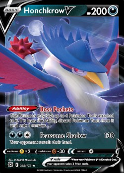 Carte Pokémon: Honchkrow V