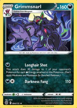 Carte Pokémon: Grimmsnarl
