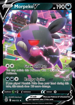 Carte Pokémon: Morpeko V