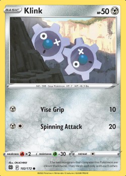Carte Pokémon: Klink